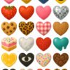 ⁦أيقونات القلب بتنسيقات JPG وSVG وPDF والفيديو⁩ - الصورة ⁦7⁩